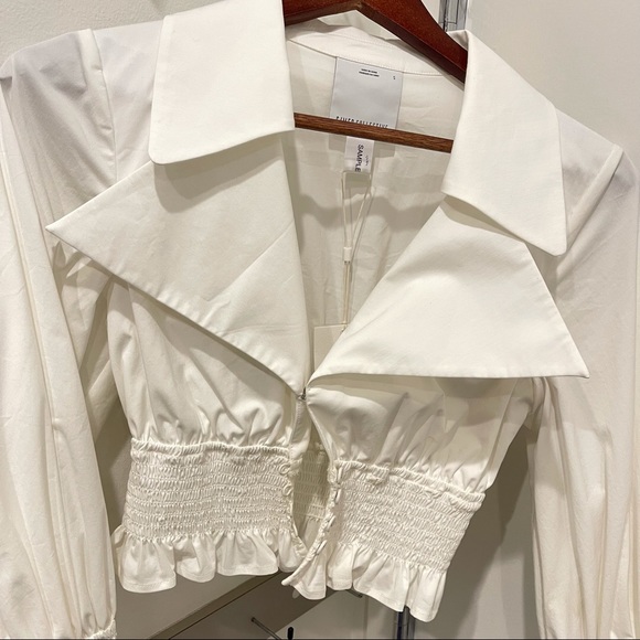 C/MEO RUNNING OUT TOP BLOUSE - Picture 8 of 13